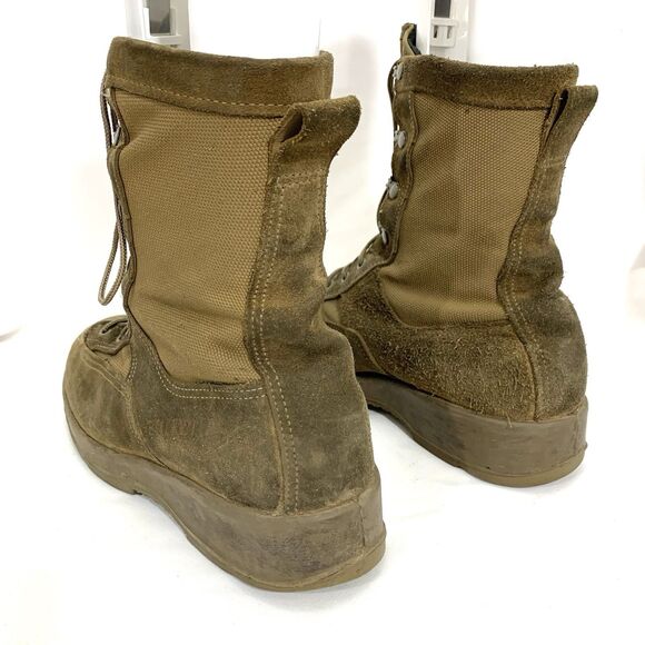 Belleville 330 COY ST Steel Toe Wide Combat Boots Reg Desert Tan Military SZ 9 W - Picture 8 of 14
